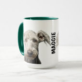 Bedlington Terrier Mug personnalisé (Devant gauche)