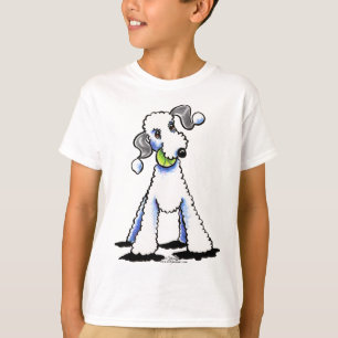 Bedlington Terrier spelen T-shirt