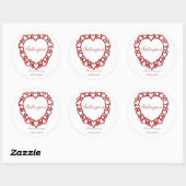 Bedlington Terrier Ware Liefde - Sticker (Vel)