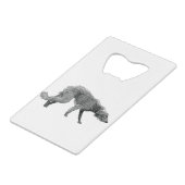 Bedlington Whippet Lurcher Dog Kredietkaart Flessenopener (Achterkant Gekanteld)