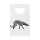 Bedlington Whippet Lurcher Dog Kredietkaart Flessenopener (Achterkant)
