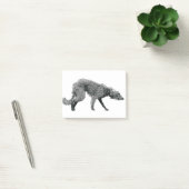 Bedlington Whippet Lurcher Dog Post-it® Notes (Kantoor)