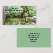 Bedmans Creek, Alva Florida Visitekaartje (Voorkant / Achterkant)