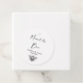 Bedoeld om bijen bruiloft / douche cadeau Label (In situ)