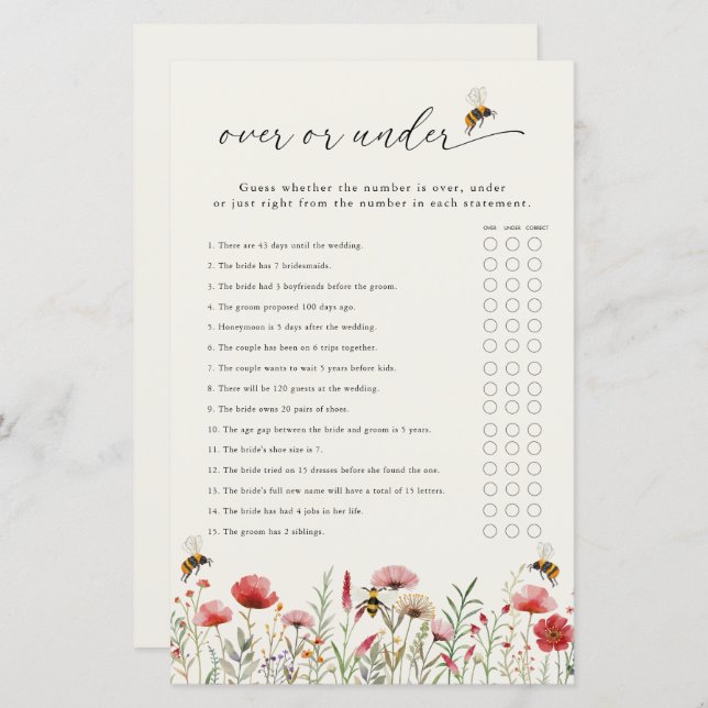 Bedoeld om over of onder Vrijgezellenfeest wild Ka (Voorkant / Achterkant)