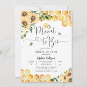 Bedoeld om rustieke bruids paar douche te zijn kaart (Voorkant)