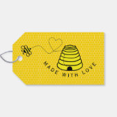 Bedoeld om te zijn bruiloft gast gunst dank u cadeaulabel (Achterkant Horizontaal)