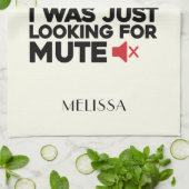 Bedoelde niet om uw Buttonnen sarcastisch prijsopg Theedoek (Gevouwen)