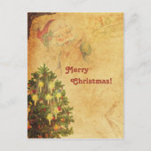  bedorven kerstboomkerstkerstkerstkerstman briefkaart (Voorkant)