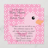 Bedotted Duck in Pink Kaart (Voorkant / Achterkant)