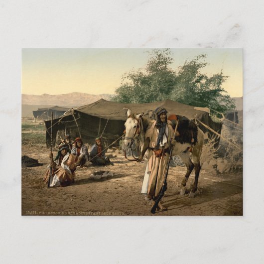 Bedouin Tent in het Heilige Land Briefkaart (Voorkant)