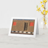 Bedouin Wenskaart van het Huis Kaart (Gele Bloem)