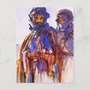 Bedouins van John Singer Sargent Briefkaart