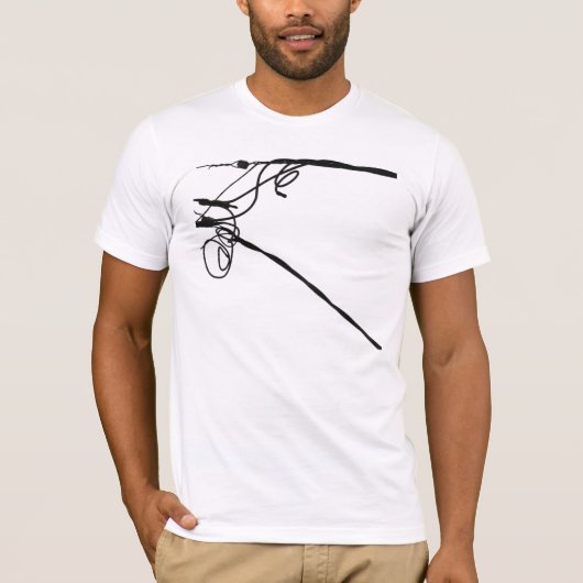 Bedraad T-shirt (Voorkant)