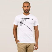 Bedraad T-shirt (Voorkant volledig)