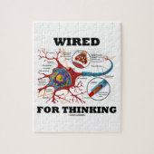 Bedraad voor denking (Neuron-synapse) Legpuzzel (Verticaal)