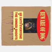 BEDRAG FLEECE DEKEN (Voorkant (Horizontaal))