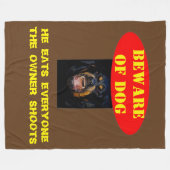 BEDRAG FLEECE DEKEN (Voorkant (Horizontaal))