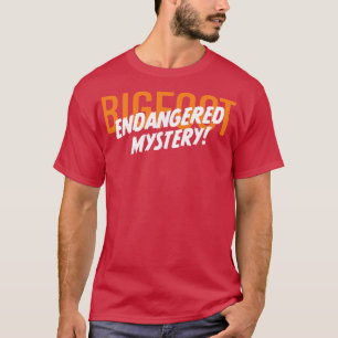 Bedreigd mysterie t-shirt