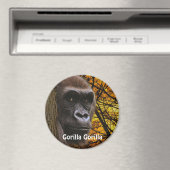 Bedreigde Afrikaanse Gorilla Great Ape Art Magneet (Insitu (Vaatwasser))