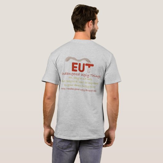 Bedreigde dingen in het algemeen t-shirt (Achterkant volledig)