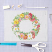 Bedreiging van Rozen Tissuepapier (Craft)