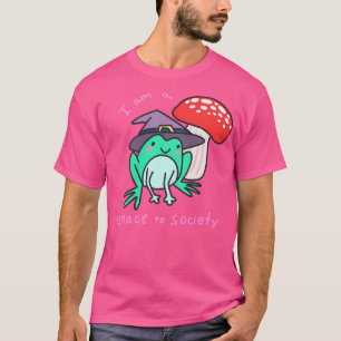 Bedreiging voor de kikker t-shirt