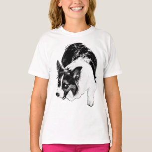 bedrieger met bladachtervolging t-shirt