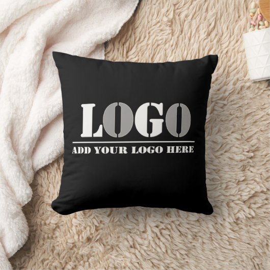Bedrijf Black Creëer Uw eigen Afbeelding Kussen (Deken)