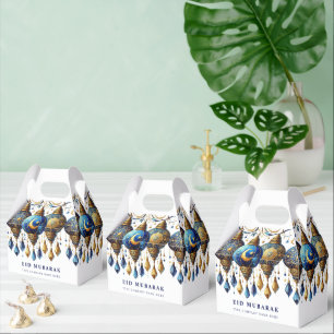 Bedrijf Corporate Eid Mubarak Holiday Briefkaart Bedankdoosjes