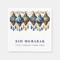 Bedrijf Corporate Eid Mubarak Holiday Briefkaart