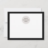 BEDRIJF DANK U OOIT-LOGO BEDANKKAART (Achterkant)