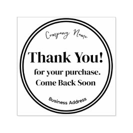 BEDRIJF  DANK U. RUBBER STEMP  ZELFINKTENDE STEMPEL