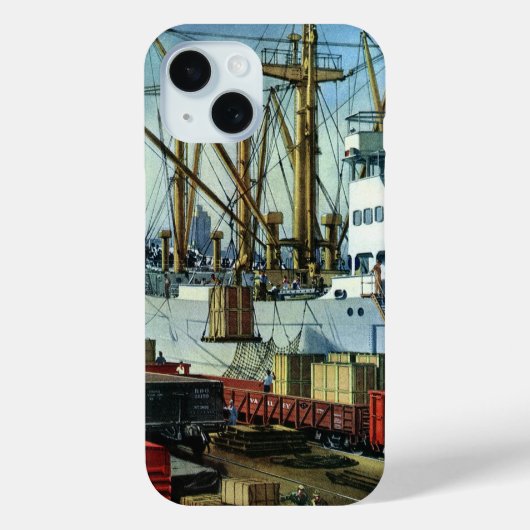 bedrijf, dockvrachttransport Case-Mate iPhone case (Achterkant)