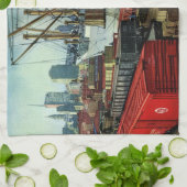 bedrijf, dockvrachttransport theedoek (Gevouwen)