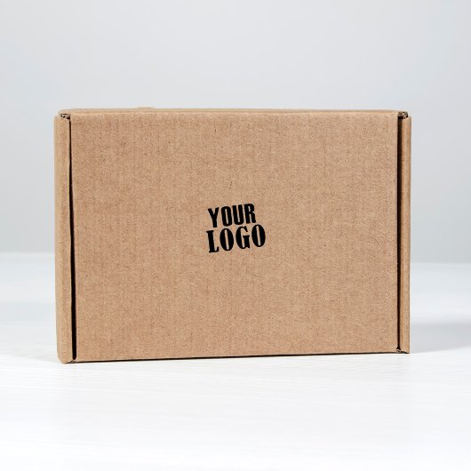 Bedrijf Eenvoudig Minimalistisch Uw Logo hier Zelfinktende Stempel