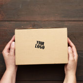 Bedrijf Eenvoudig Minimalistisch Uw Logo hier Zelfinktende Stempel