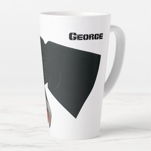 bedrijf, fabrieksmachinist latte mok (Rechterhoek)