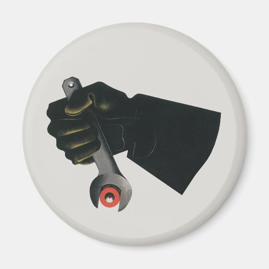  bedrijf, fabrieksmachinist magneet (Voorkant)