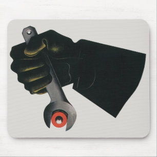  bedrijf, fabrieksmachinist muismat