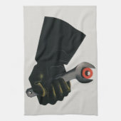 bedrijf, fabrieksmachinist theedoek (Verticaal)