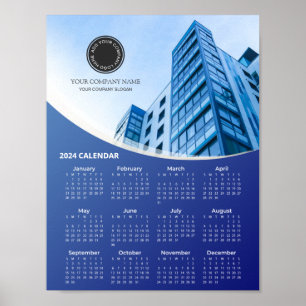 Bedrijf Foto en Logo 2024 Kalender   POSTER