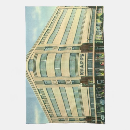 bedrijf, Knapp-winkel Theedoek (Verticaal)