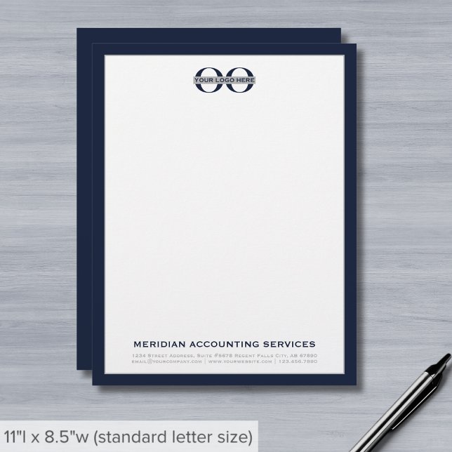 Bedrijf Letterhead met Logo Briefhoofd (Creator heeft geüpload)