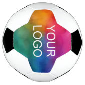 Bedrijf Logo Afbeelding Sjabloon Voetbal (Gedraaid)