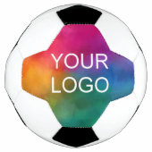 Bedrijf Logo Afbeelding Sjabloon Voetbal (Voorkant)