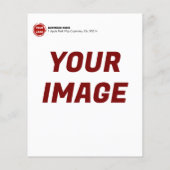 Bedrijf Logo CUSTOM Flyer (Achterkant)