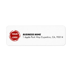 Bedrijf Logo CUSTOM Sticker Label