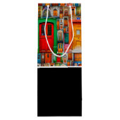 Bedrijf Logo Deuren Dank u Cliënt Gift Wijn Cadeautas (Achterkant)