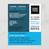 Bedrijf Logo, Dog Trainer Adverteren Flyer (Voorkant)